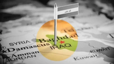 Map me Najd ko Iraq me dikhaya gaya hai